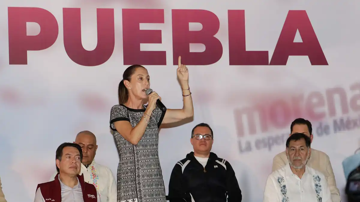 Sin riesgo de fractura en Morena Puebla: Claudia Sheinbaum