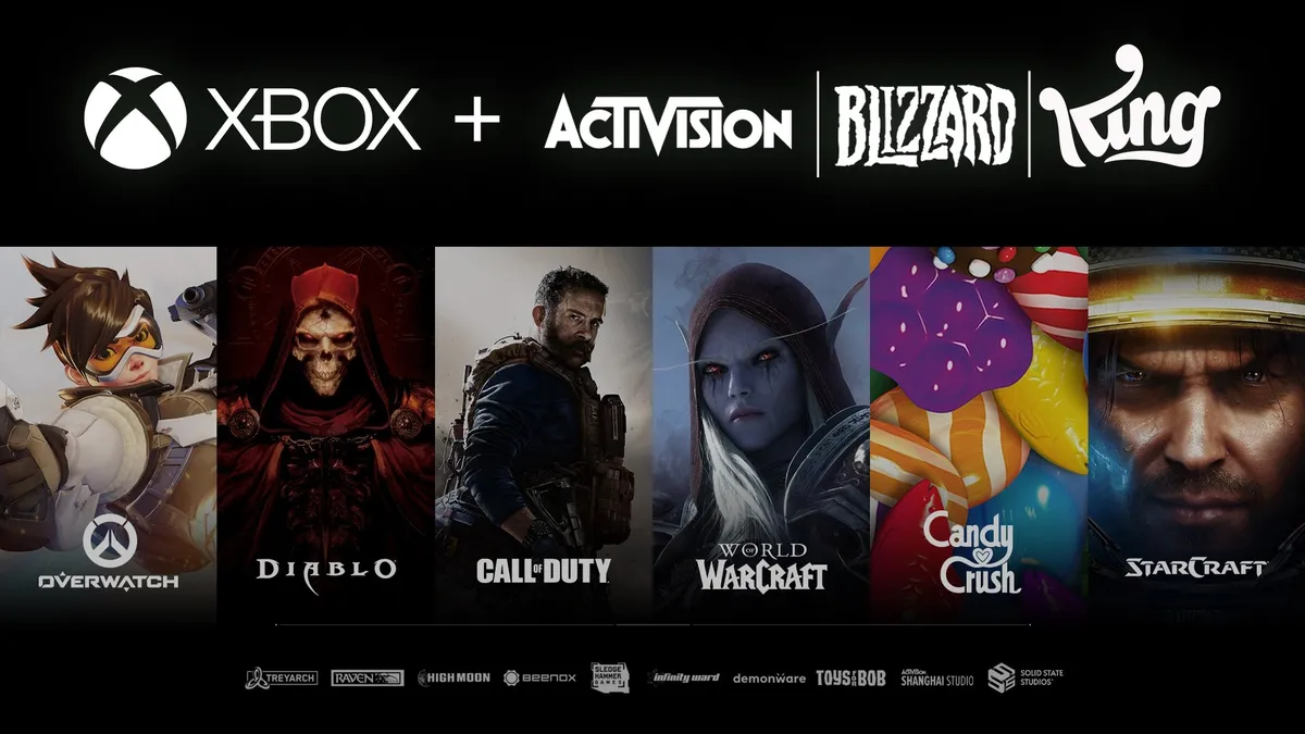 Microsoft compra oficialmente a Activision Blizzard King
