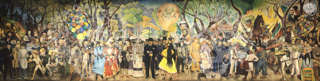 Diego Rivera le dio vida a la catrina que conocemos actualmente.