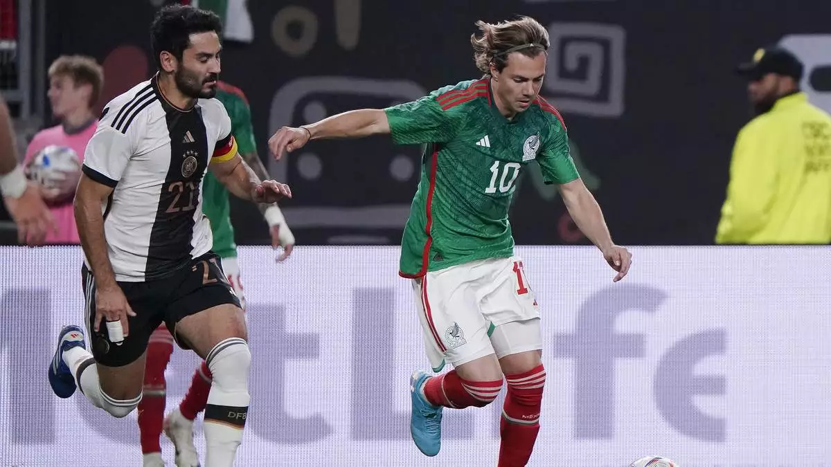 México le juega de tú a tú a Alemania y protagonizan empate 2-2