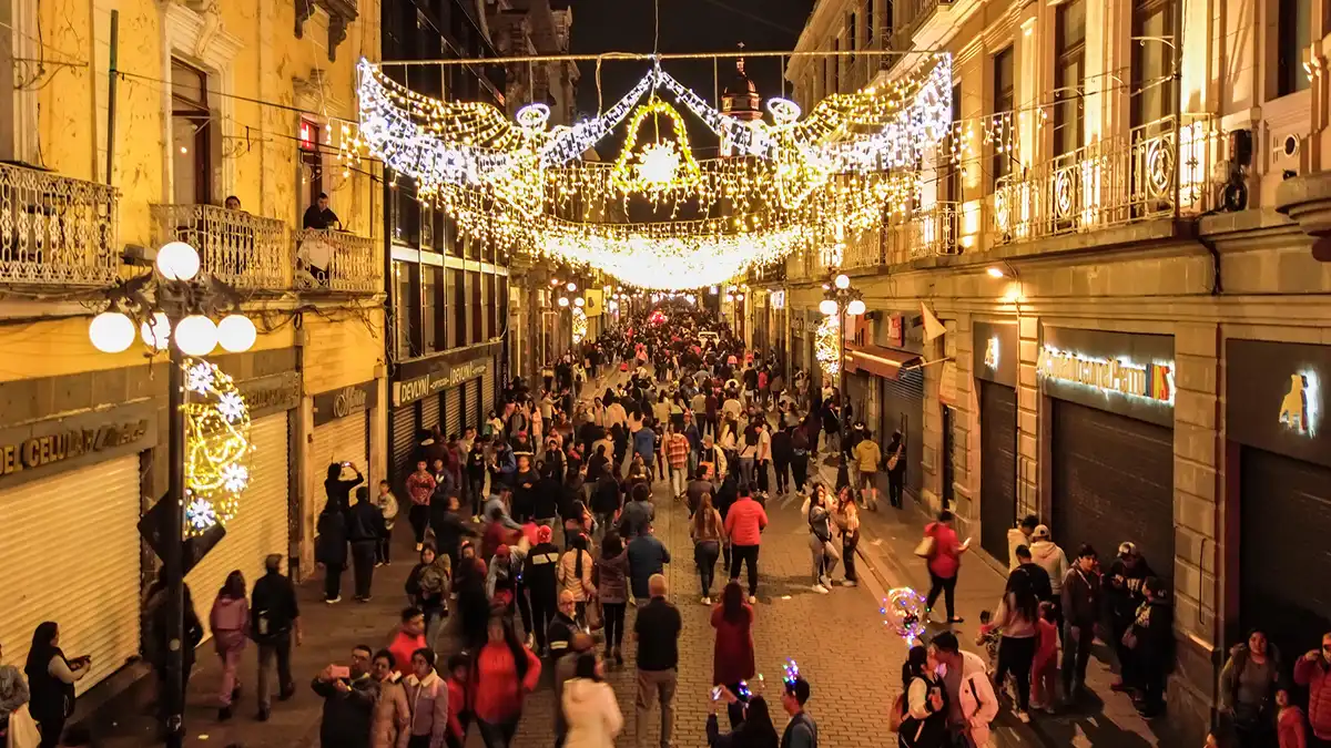 Puebla capital espera 500 mil visitantes durante temporada decembrina