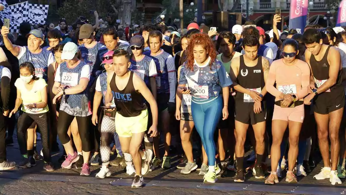 Medio Maratón de Puebla registró participación superior a 3 mil corredores