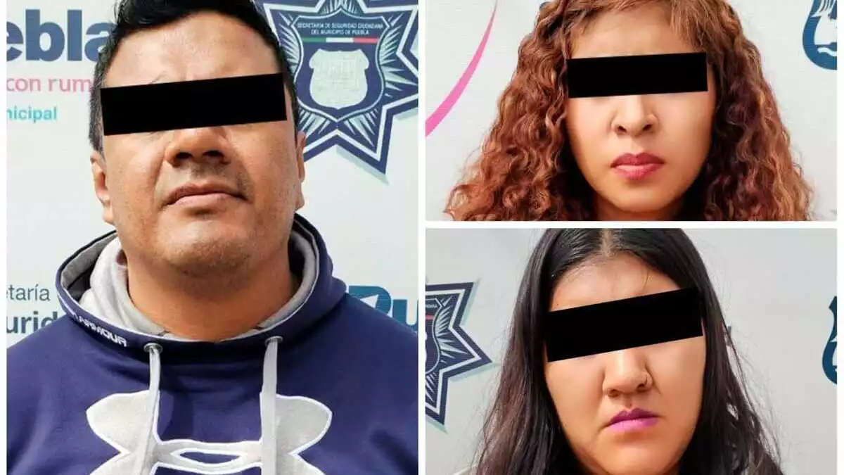 ¿Los reconoces? Detienen a asaltantes de usuarios de RUTA Puebla
