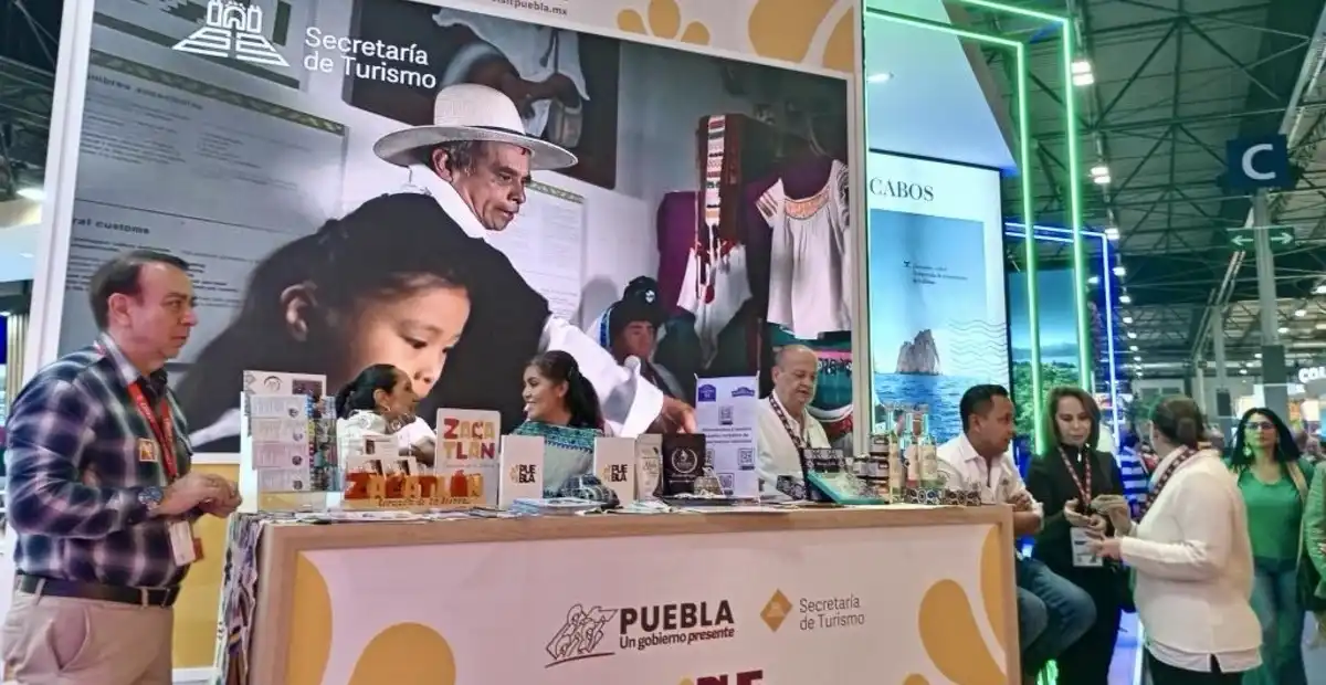 Con presencia en la FITUR, Puebla se posiciona como destino turístico a nivel mundial: Salomón