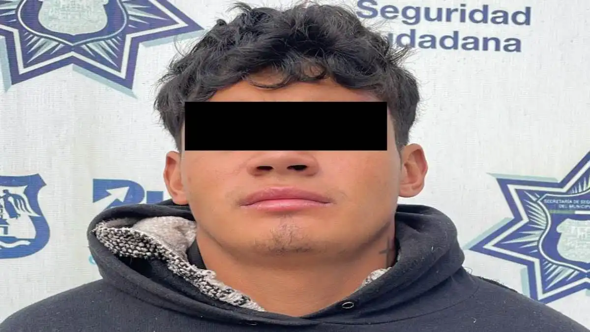 Capturan a sujeto que saqueaba una escuela en Puebla capital