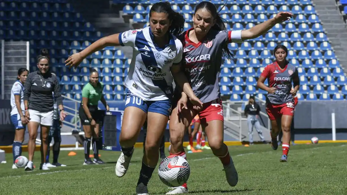 Puebla femenil se impone 1-0 a Necaxa