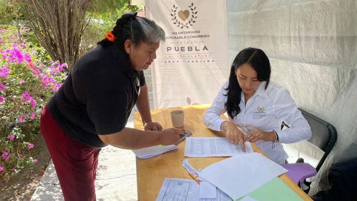 Realiza Voluntariado del Congreso de Puebla Jornadas de Salud Visual en la Mixteca