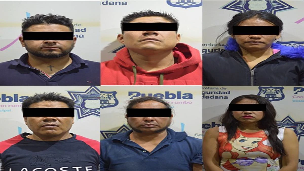 Asaltantes de la banda "Los Chitas" son capturados en Puebla