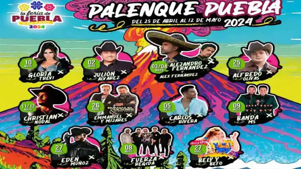 Palenque de la Feria de Puebla: Ésta es la lista de precios