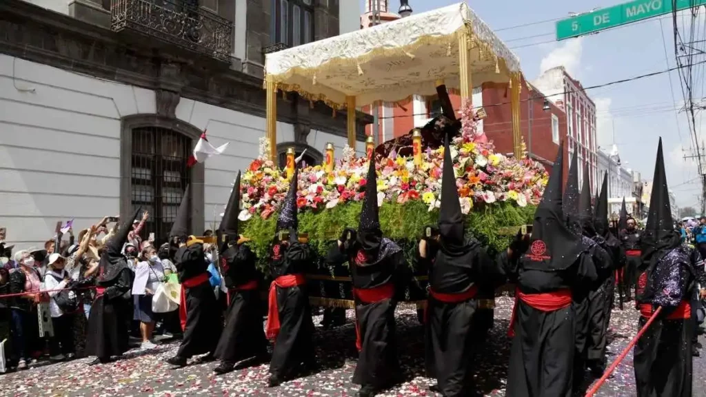 Anuncian la edición 2024 de la Procesión de Viernes Santo en Puebla