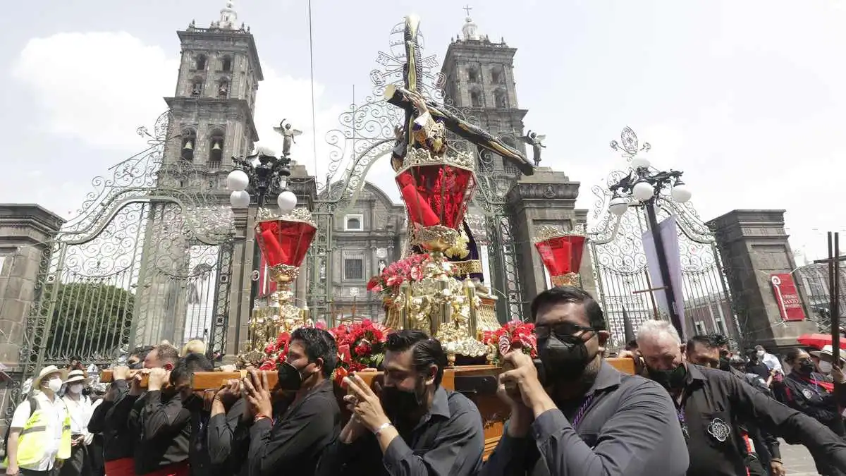 Procesión de Viernes Santo en Puebla: Horario, recorrido y cierres viales
