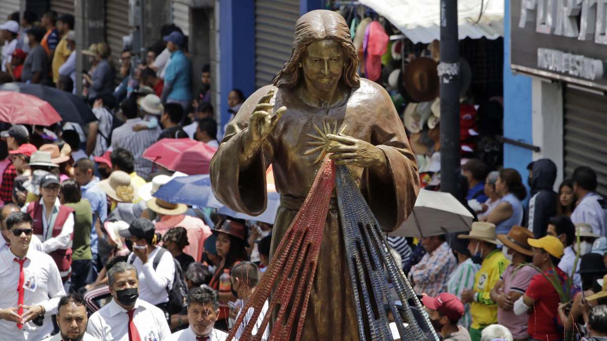 Procesión de Viernes Santo en Puebla: Conoce las siete imágenes participantes