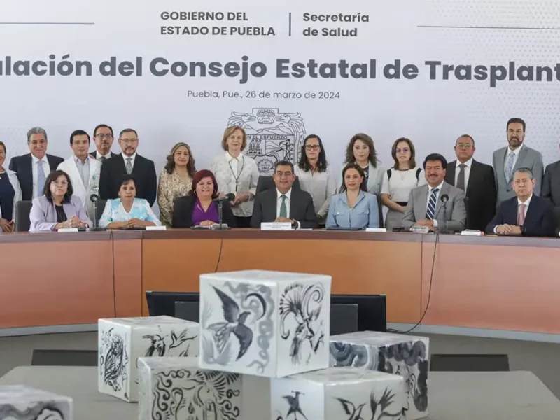 Puebla instala Consejo Estatal de Trasplantes