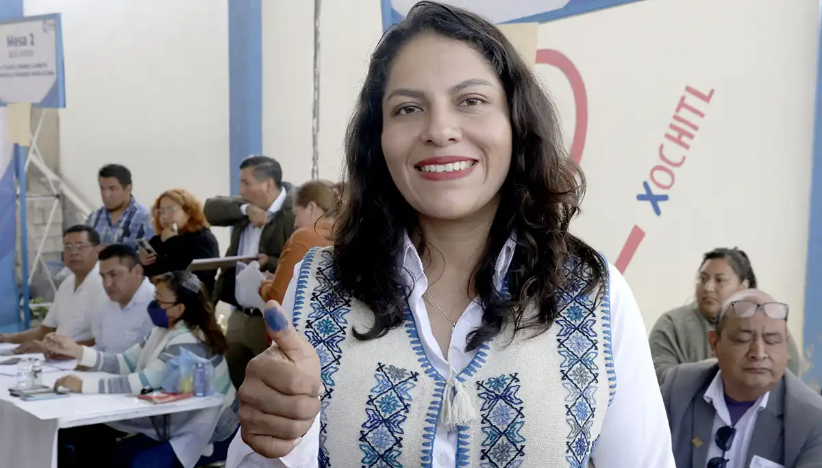 Guadalupe Cuautle, candidata del PAN a presidenta municipal por San Andrés Cholula