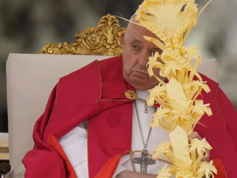 Papa Francisco evitó leer homilía de Domingo de Ramos; condenó asesinatos en Rusia