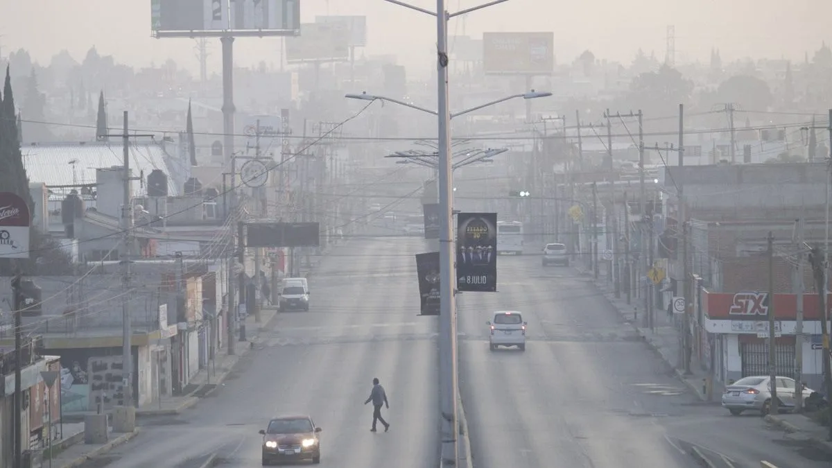 Mala calidad del aire en zona metropolitana de Puebla por ceniza