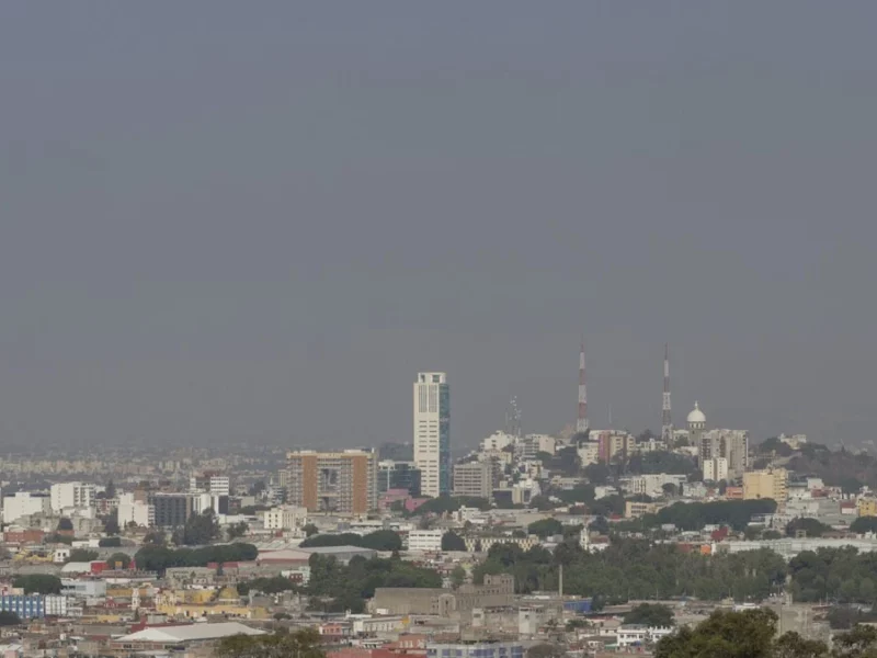 Puebla y Texmelucan con mala calidad del aire por incendios forestales y ceniza