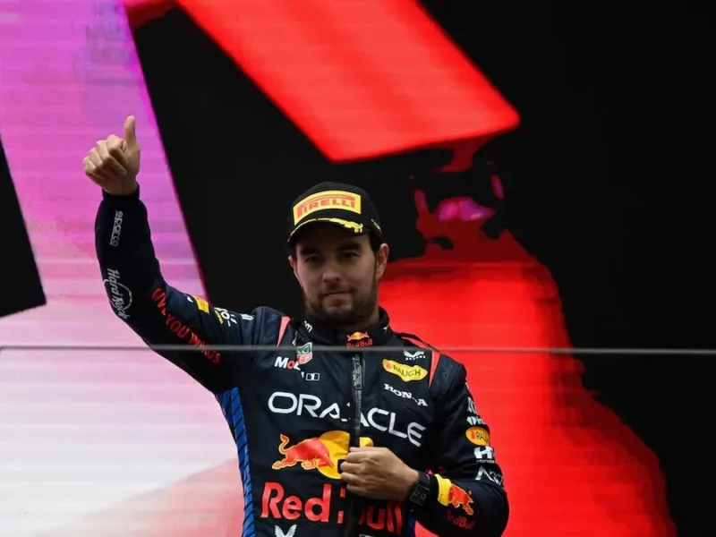 Sergio “Checo” Pérez es tercero en el GP de China