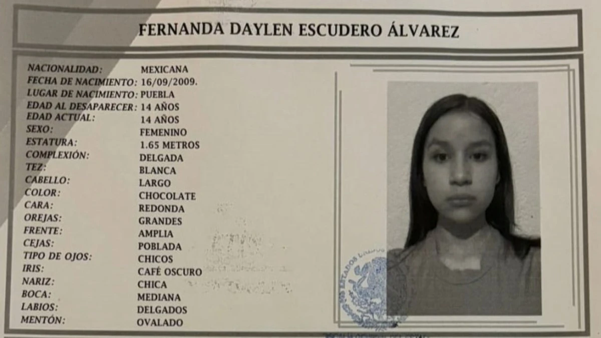 Reportan desaparición de Fernanda Daylen en Plaza San Pedro
