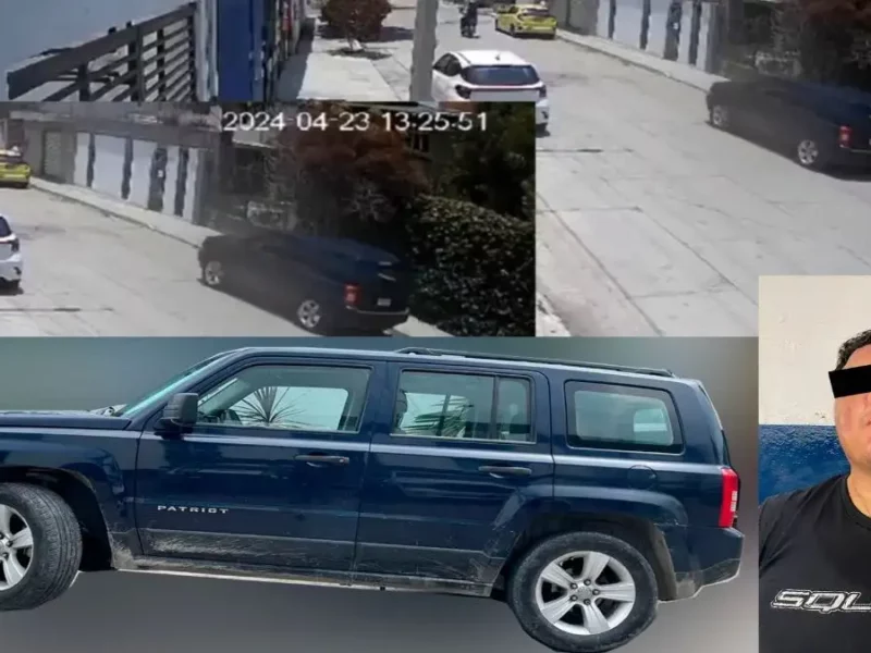 Con pistola falsa, ladrones roban una camioneta en San Francisco Totimehuacan; uno fue capturado