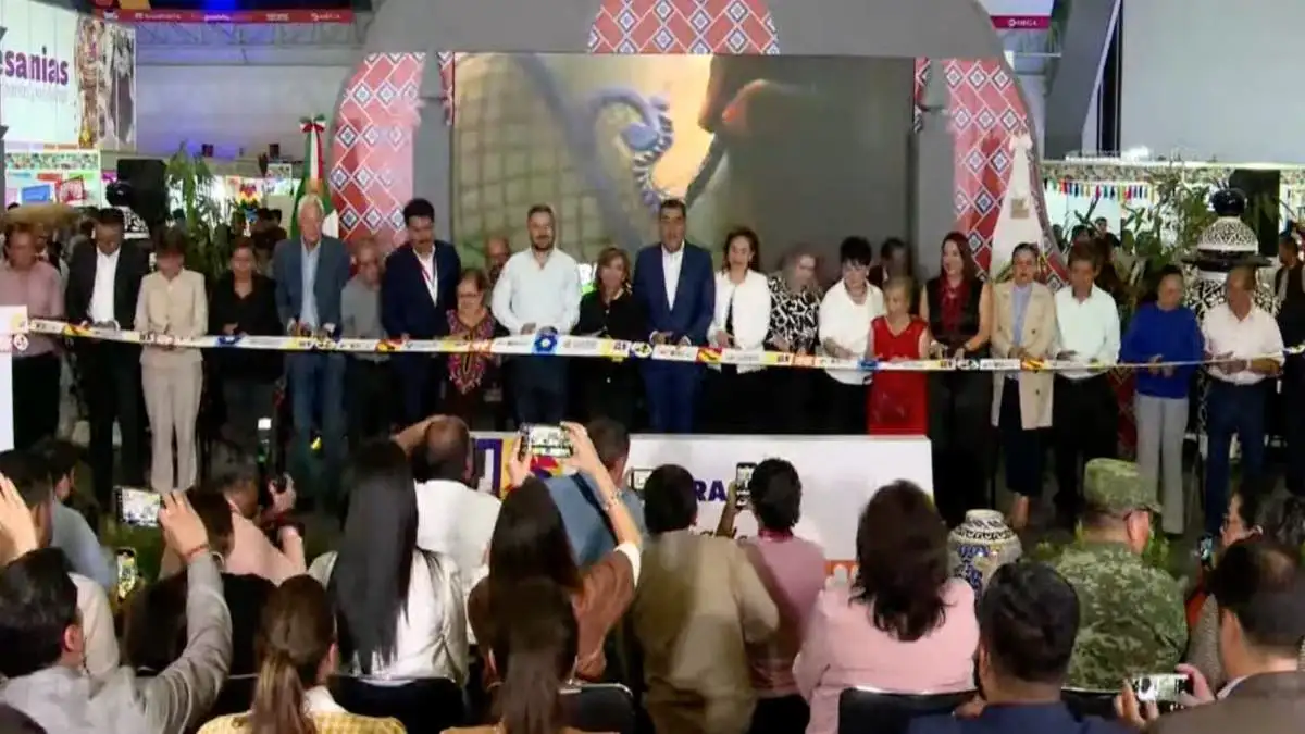 Céspedes Peregrina inaugura la Feria de Puebla 2024
