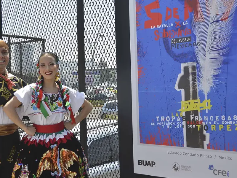 La BUAP inaugura la muestra “5 de Mayo, carteles por una soberanía del pueblo mexicano”