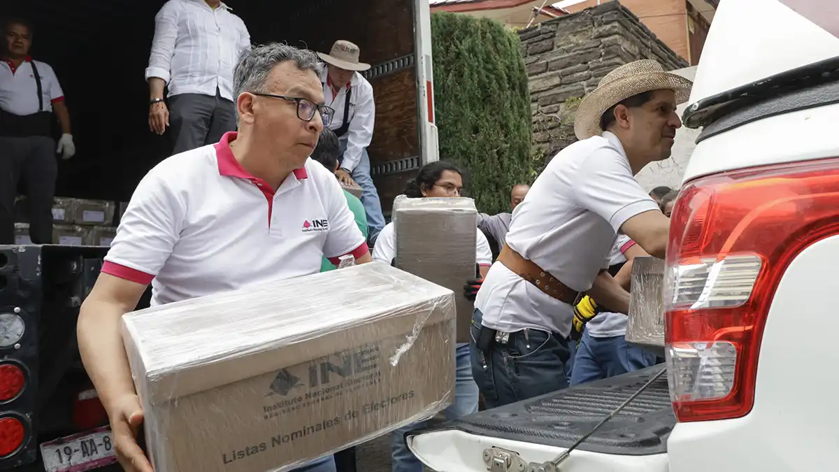 Llega la Lista Nominal de Electores Definitiva con Fotografía al INE Puebla