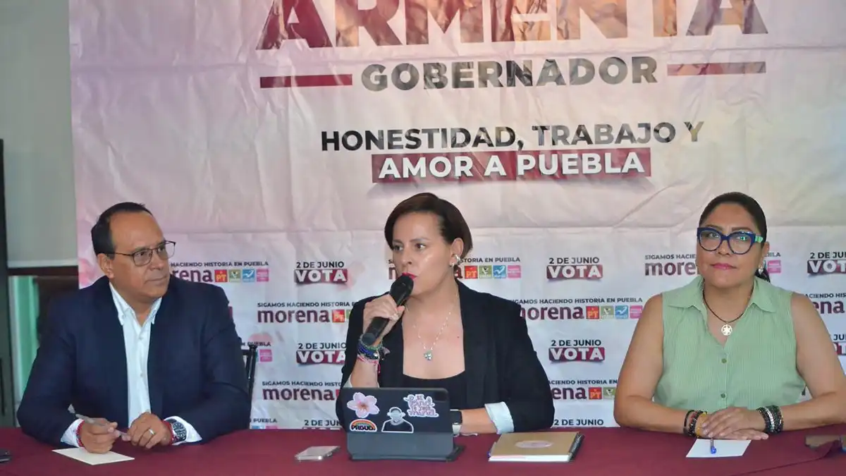Vocera de Armenta acusa a Eduardo Rivera de proteger a violentadores y acosadores de mujeres