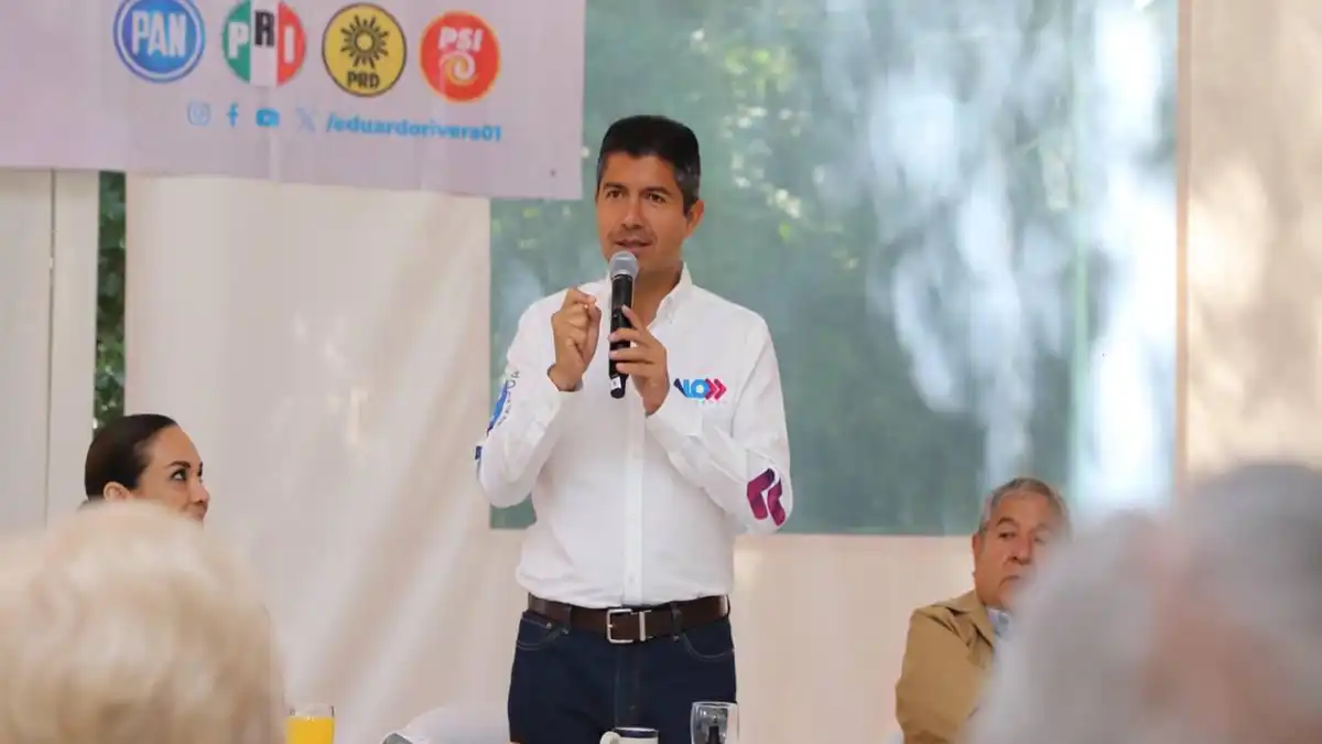 Eduardo Rivera reitera que será un "gobernador itinerante"