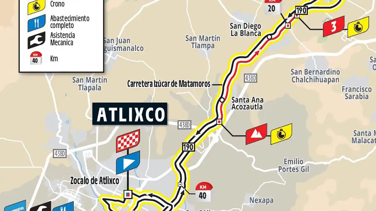 La Tour de France regresa al pueblo mágico de Atlixco este 14 de abril