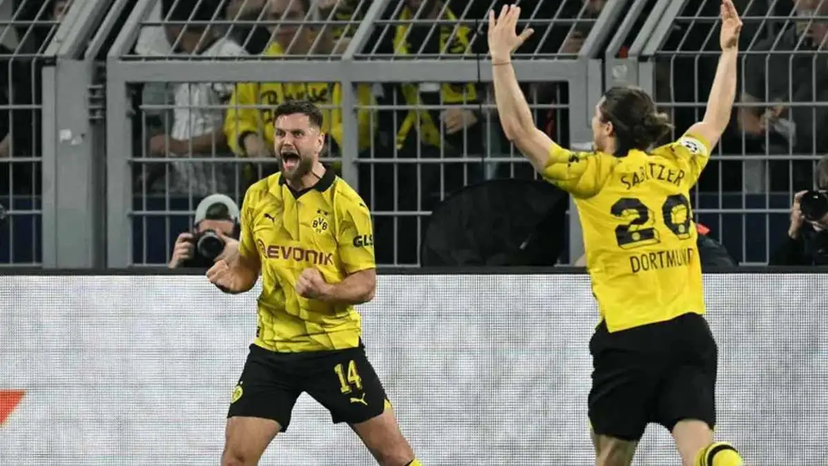 Borussia Dortmund pega primero al PSG; pase a la final se decide en París