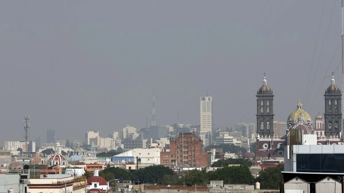 Se mantiene regular calidad del aire en la ciudad de Puebla