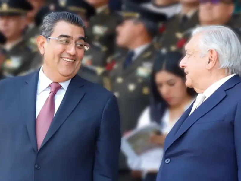 Gobernador de Puebla se despidió de AMLO; “lo vamos a extrañar”