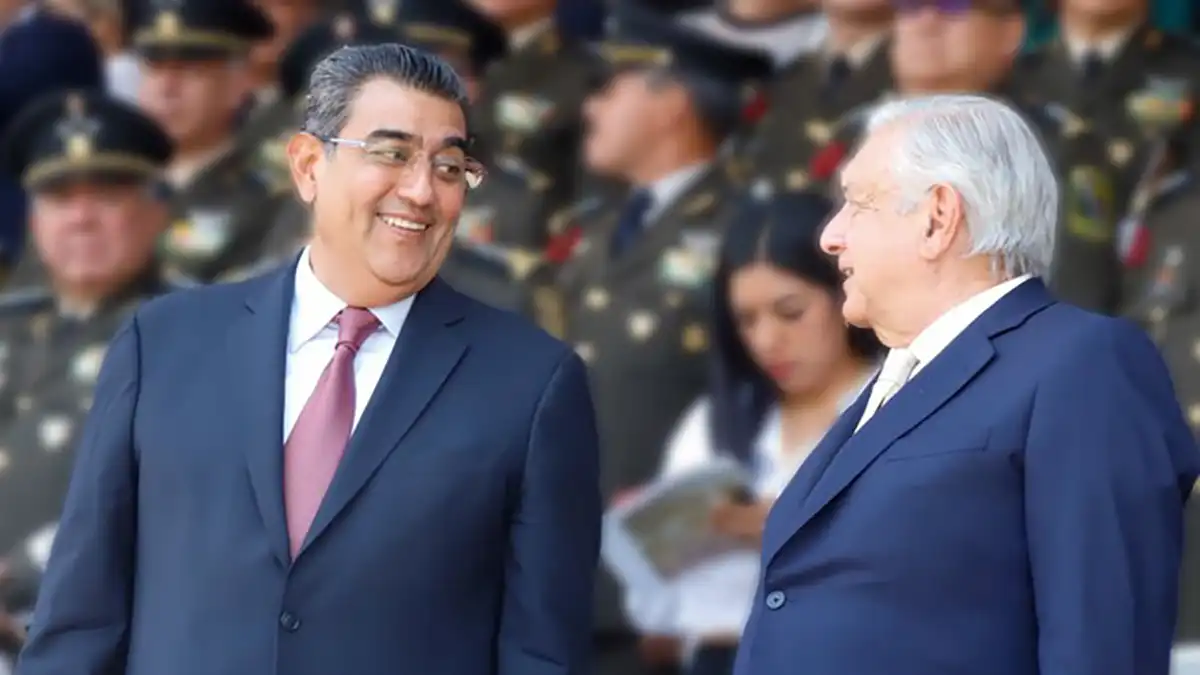 Gobernador de Puebla se despidió de AMLO; “lo vamos a extrañar”