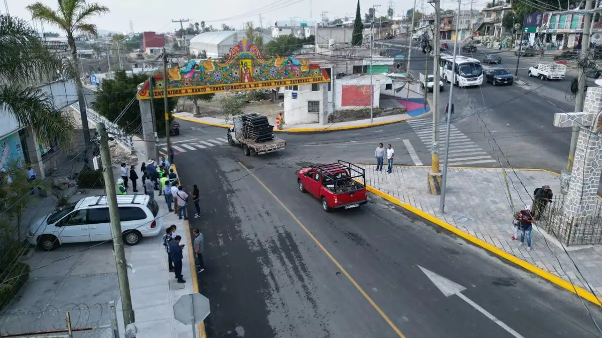 Reabren calle Constitución en Santo Tomás Chautla