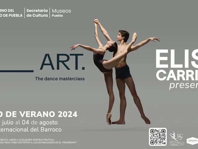 Elisa Carrillo y su curso de ballet en el Museo Internacional del Barroco