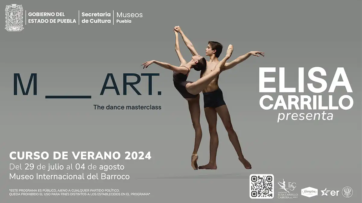 Elisa Carrillo y su curso de ballet en el Museo Internacional del Barroco