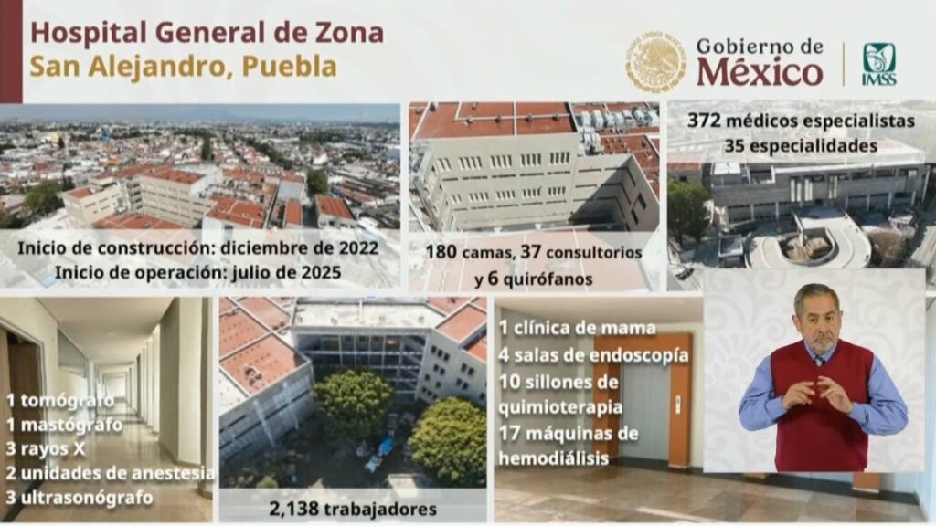 Estos son los servicios que tendrá el hospital San Alejandro a partir de julio: IMSS