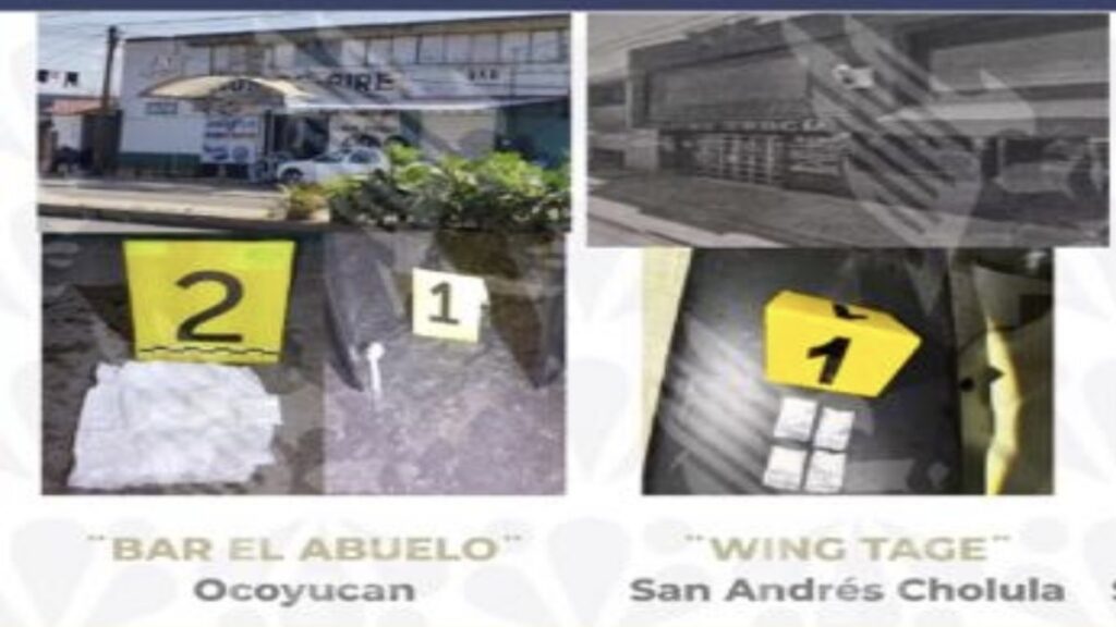 En estos 6 bares de San Andrés Cholula y Santa Clara Ocoyucan vendían drogas