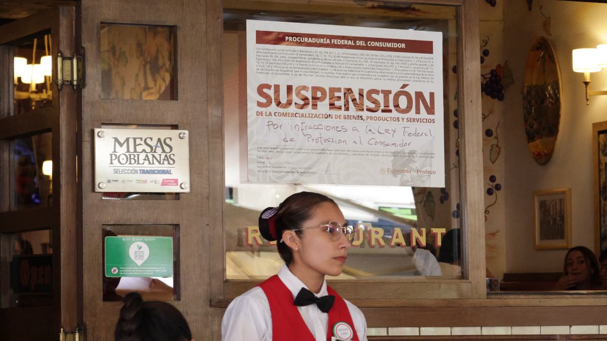 Canirac acusa a Profeco de "terrorismo" por suspender restaurantes en Puebla