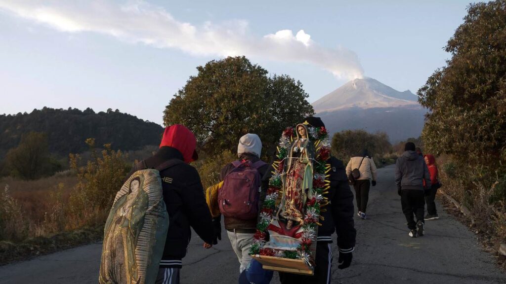 Peregrinos en Puebla: Su camino hacia la Basílica de Guadalupe