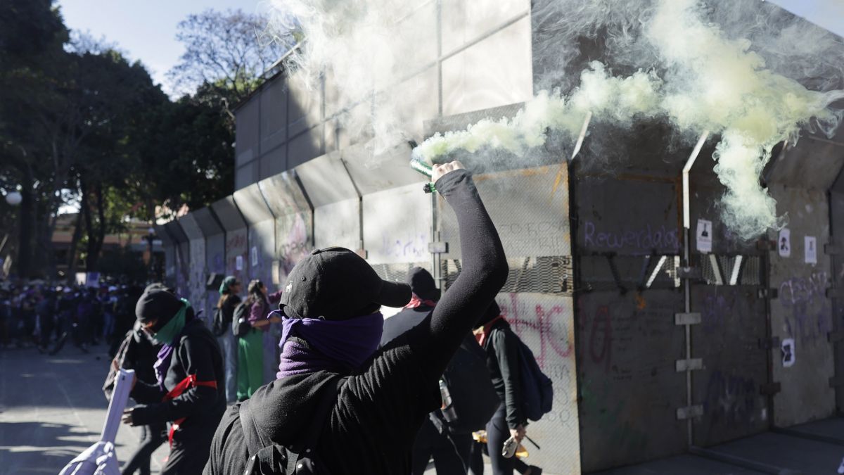 Marcha 8M de 2024 en Puebla Capital