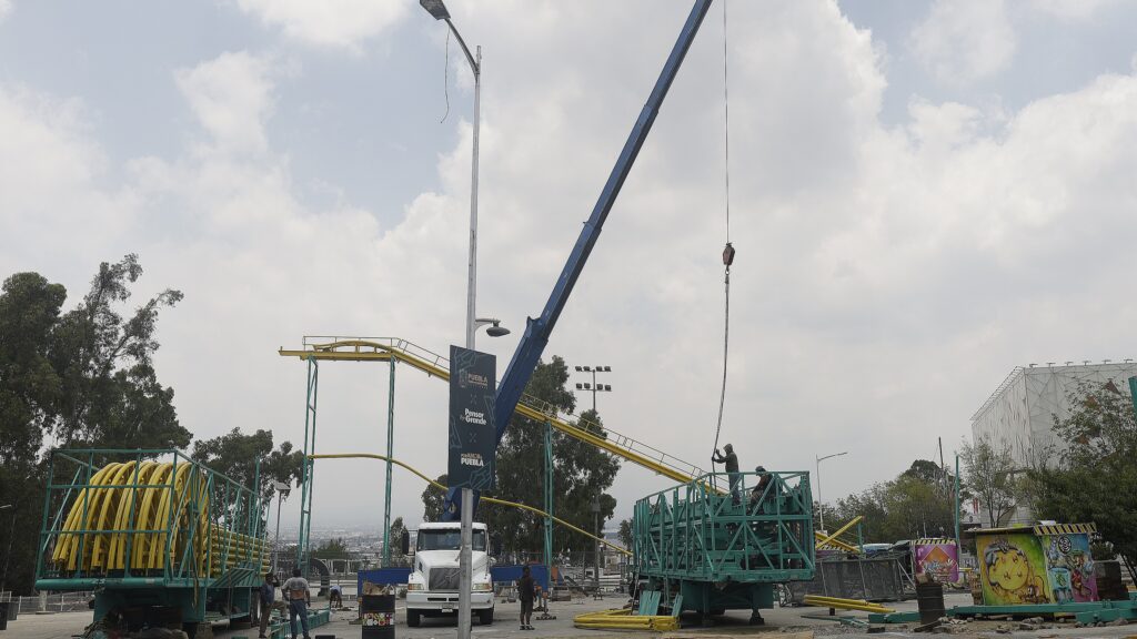 Instalación de la Feria de Puebla / Archivo