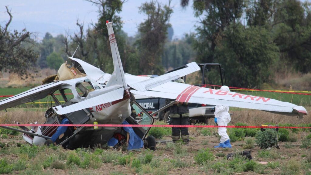 La aeronave modelo C172 despegó del Aeropuerto Internacional Hermanos Serdán con destino a Poza Rica