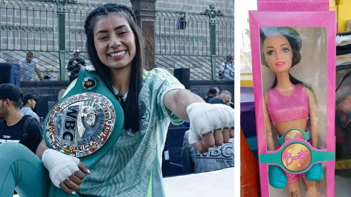La boxeadora y secretaria de Deporte y Juventud de Puebla, Gabriela Sánchez