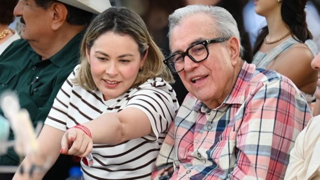 Yeraldine Bonilla y Rubén Rocha