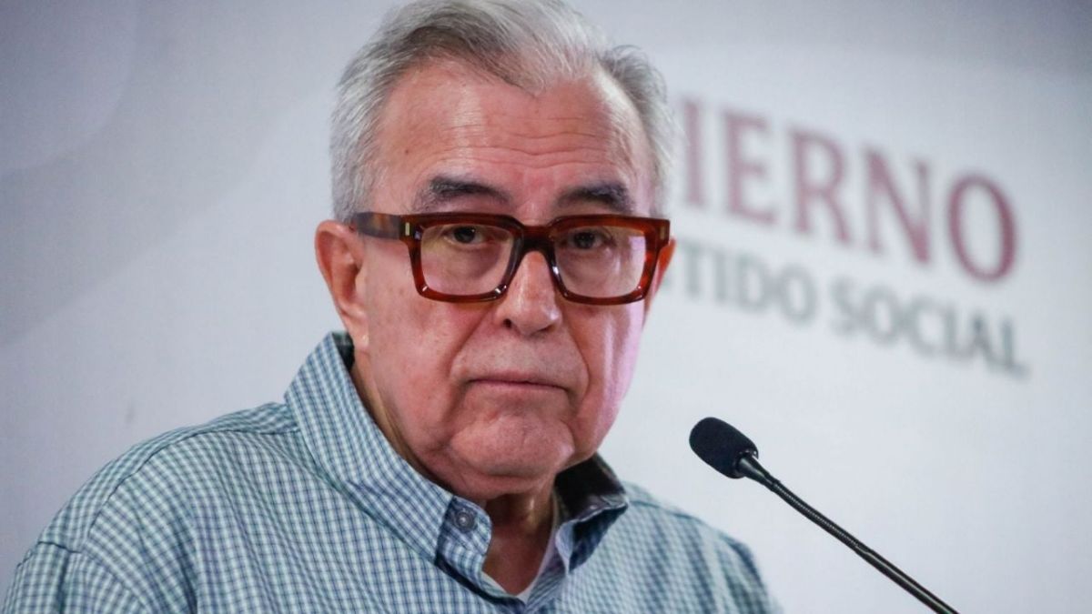 El gobernador con licencia de Sinaloa, Rubén Rocha