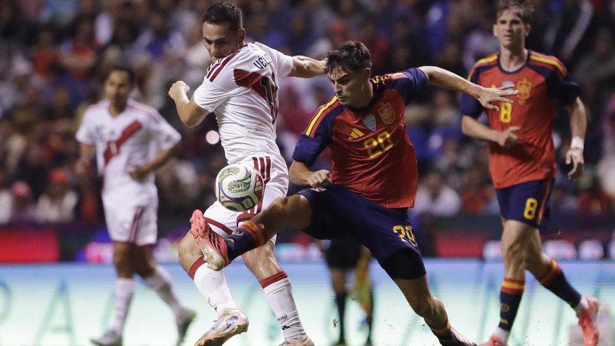 España vs Perú 3-1: partido de preparación para el Mundial 2026