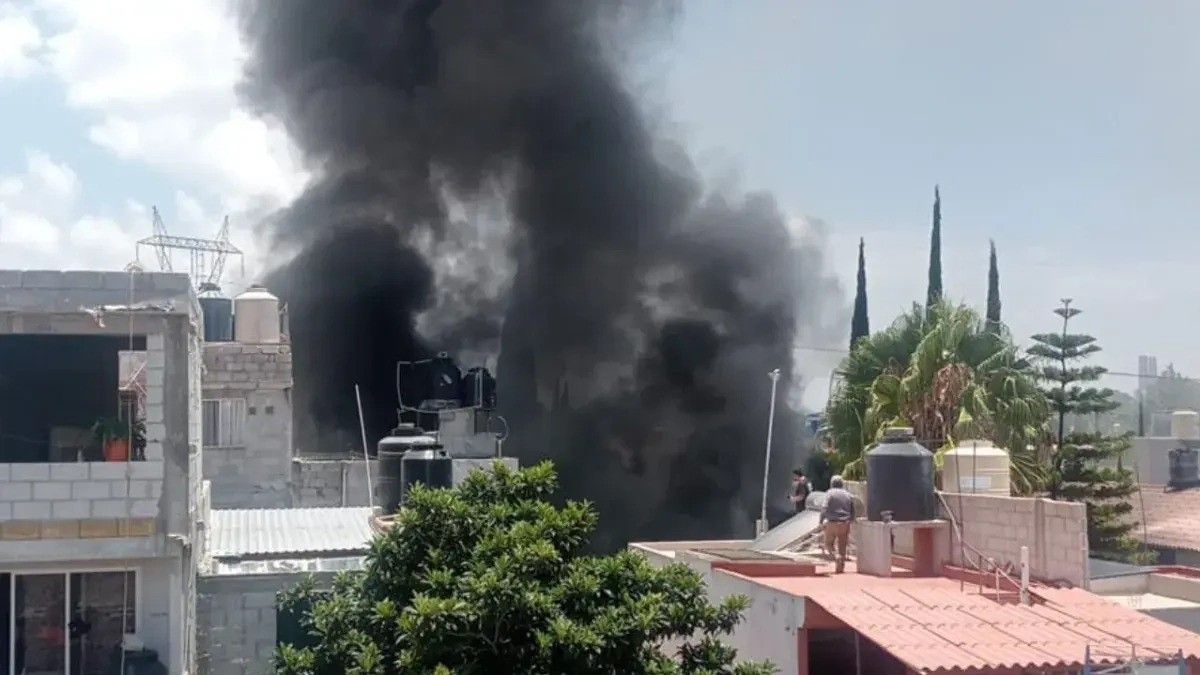 Explotó tanque de gas en Geovillas del Sur; hay al menos cuatro heridos