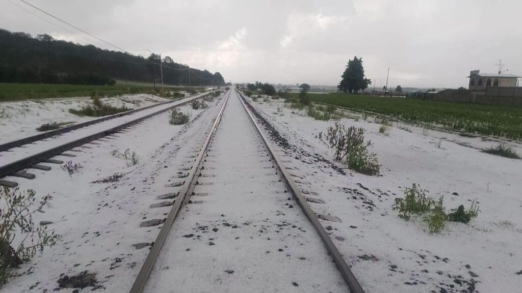 Granizada azotó a Mazapiltepec
